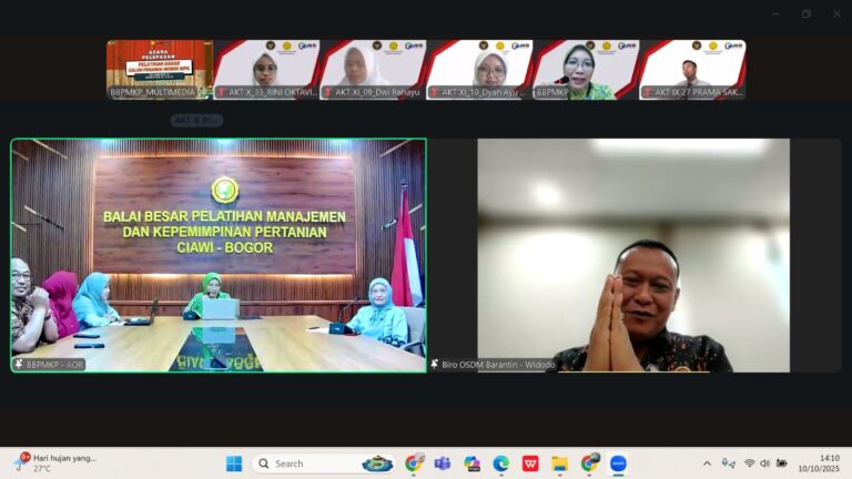 Gelar Latsar, UPT Pelatihan Kementan Lepas Garda Pelindung Ketahanan dan Keamanan Pangan