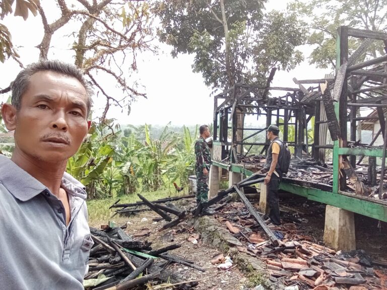 Ponpes Darul Iptida Nanggung Ludes Terbakar, Pemdes Parakanmuncang Minta Bantuan ke Antam