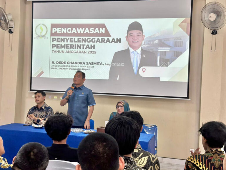 ANGGOTA DPRD PROVINSI JAWA BARAT H. DEDE CHANDRA SASMITA AJAK PEMUDA BANGUN EKOSISTEM INKLUSIF UNTUK JAWA BARAT ISTIMEWA