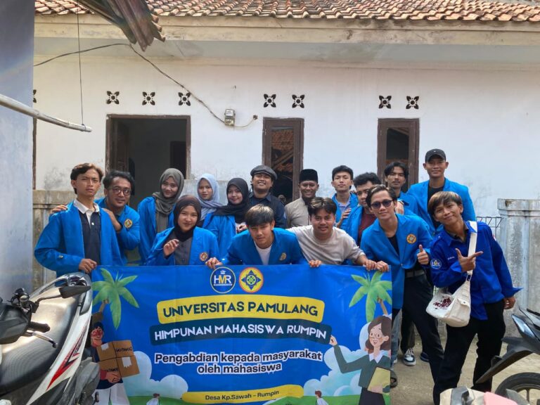 Mahasiswa Unpam dan HMR Pengabdian Masyarakat Buat Konten Kreatif Digital