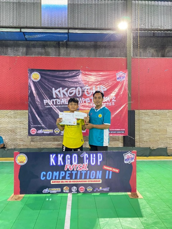 KKGO Cup Futsal Competition 2025 Berikan Penghargaan Untuk Top Skor, Best Kiper dan Best Player
