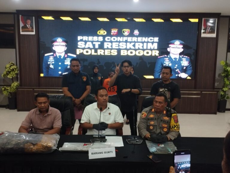 Pembunuh Pedagang Sekolah di Cisarua Bogor Berhasil Ditangkap