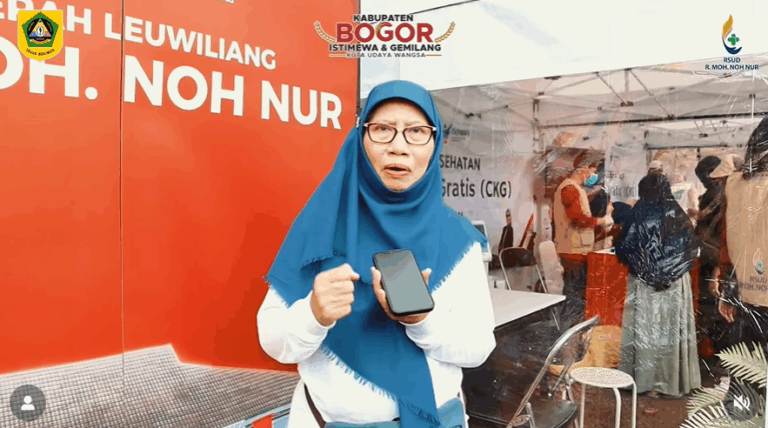 dr. Vitrie Winastri: Antusiasme Masyarakat Bagus