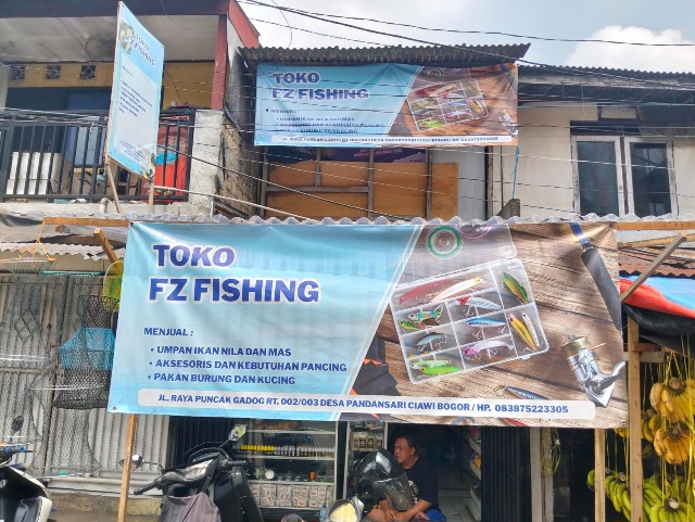 FZ Fishing Toko Pancing dan Umpan di Gadog