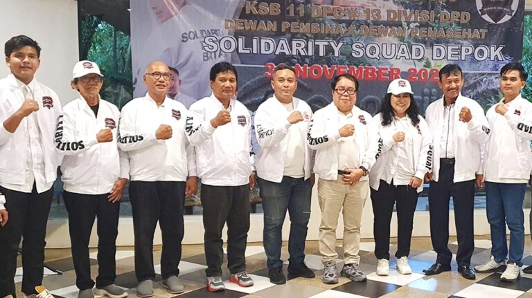 Guna Percepatan Program Kerja, DPD Solidarity Squad Resmi Lantik 13 Divisi DPD dan 11 DPC di Kota Depok