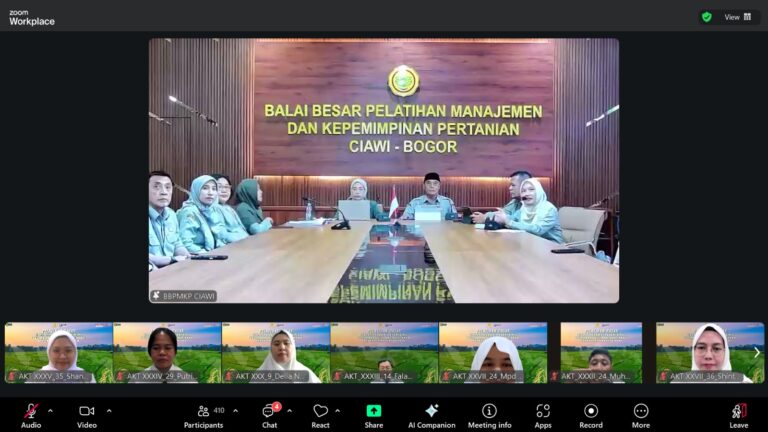 Cetak ASN Profesional, UPT Kementan Optimalkan Latsar CPNS