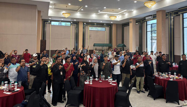 Dispora Launching Aplikasi Informasi Data Keolahragaan