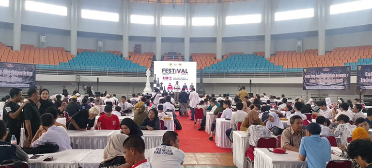 364 Pecatur Ikuti Festival Catur Kabupaten Bogor 2025