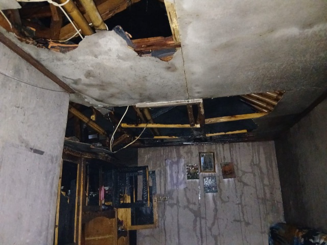 Diduga Kebocoran Gas Elpiji, Tiga Rumah di Desa Cibalung Cijeruk Terbakar