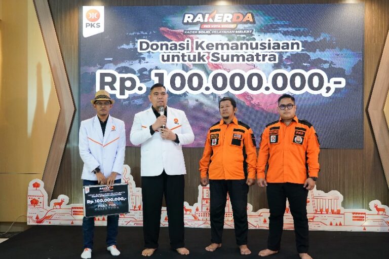 Dewan PKS Rela Potong Gaji Demi Korban Bencana Sumatera