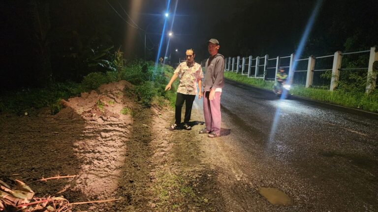 Oknum Diduga Buang Limbah Beton di Jalan BRIN, Lurah Cibinong Turun Tangan Bersihkan