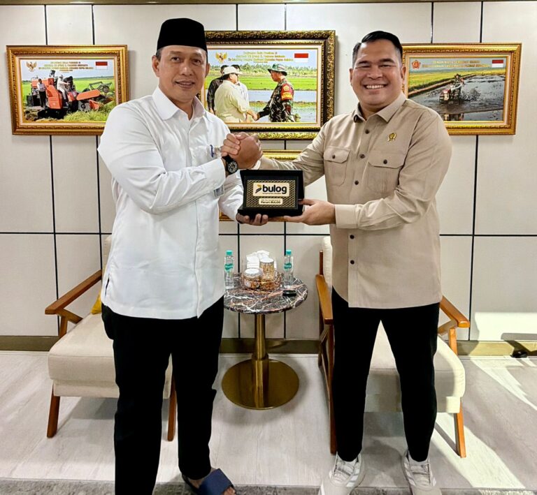 Ketua Komisi I DPRD Kebupaten Bogor Ipeck dan Bulog RI Perkuat Ketahanan Pangan