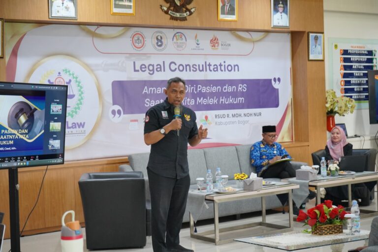 Perkuat Pemahaman SDM Kesehatan, Edukasi Hukum Digelar RSUD R Moh Noh Nur Bersama MediLaw