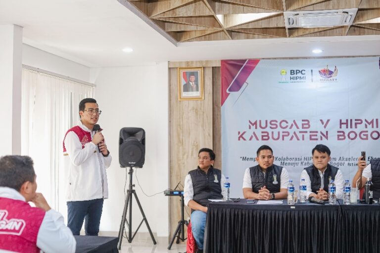 Babarengan Bergerak Progresif, Bernard Siap Majukan HIPMI Bogor