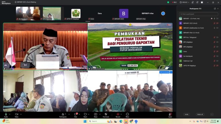 Penguatan Kapasitas Gapoktan, Kementan Dorong Penyaluran Pupuk Bersubsidi Tepat Sasaran dan Transparan