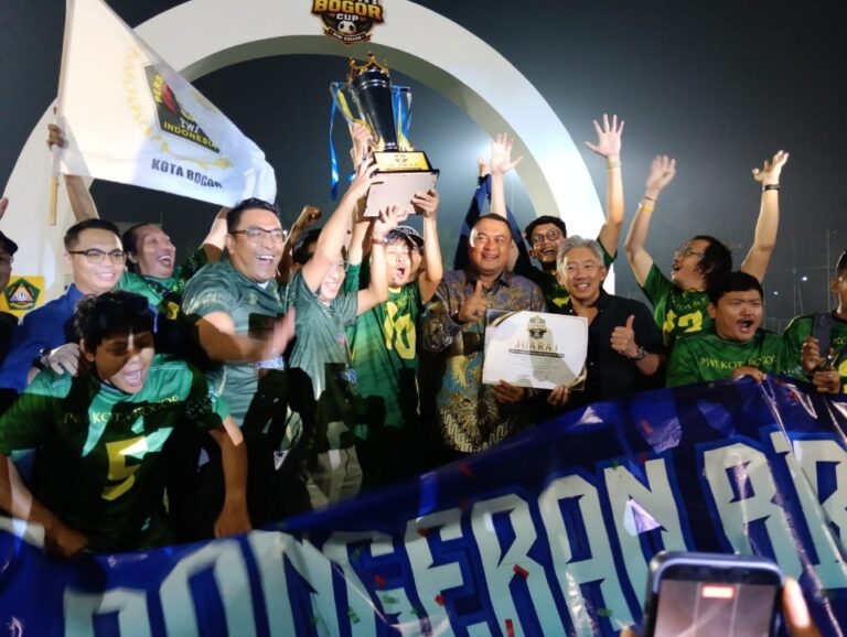 Perkasa, PWI Kota Bogor Juara Mini Soccer Bupati Bogor Cup 2026
