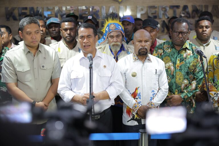Mentan Penuhi Aspirasi Petani Papua, Tambah Cetak Sawah dan Benih Komoditas Unggulan