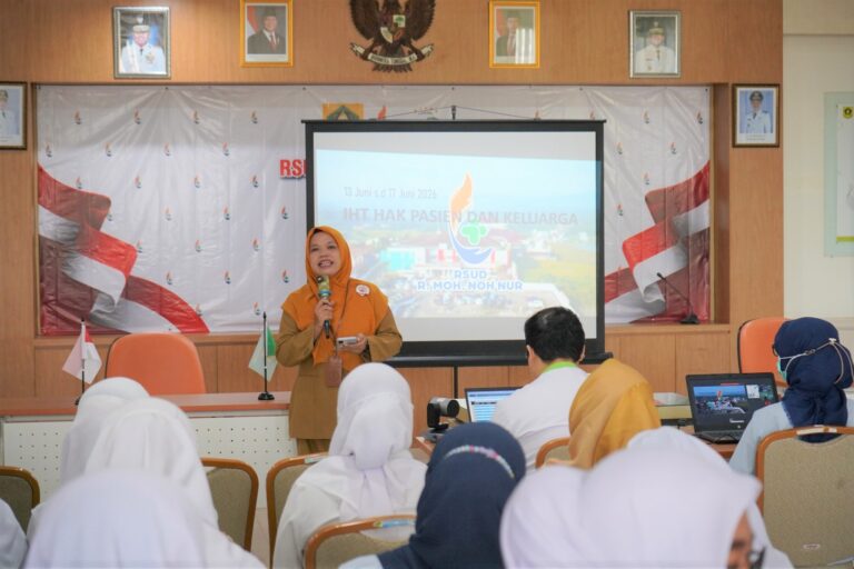 RSUD R. Moh. Noh Nur Beri Pemahaman Hak Pasien dan Keluarga, serta Komunikasi Efektif Tahun 2026 Melalui Pelatihan Intensif
