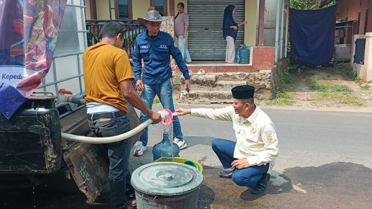 Dampak Kekeringan, DPRD Apresiasi KTH Ciguha River Bantu Masyarakat