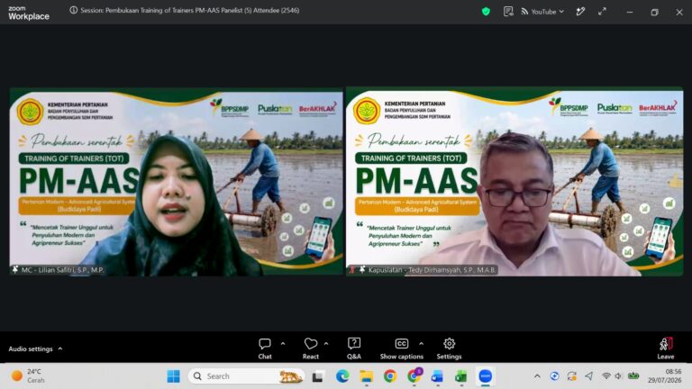 Pertanian Modern Dikebut, 578 Penyuluh Jabar, Jakarta dan Kaltara Siap Kawal PM-AAS