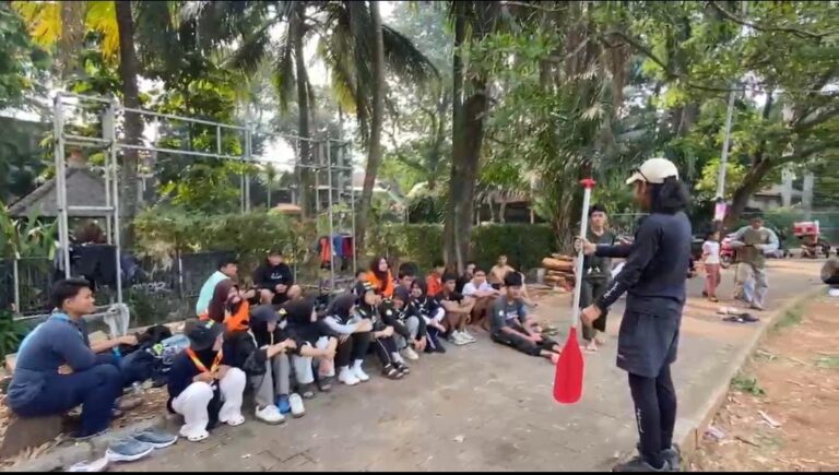 Matangkan Persiapan Hadapi Lomba Kemerdekaan, Forum Potensi Tangsel Gelar Simulasi Fun Racing Challenge di Situ Gintung