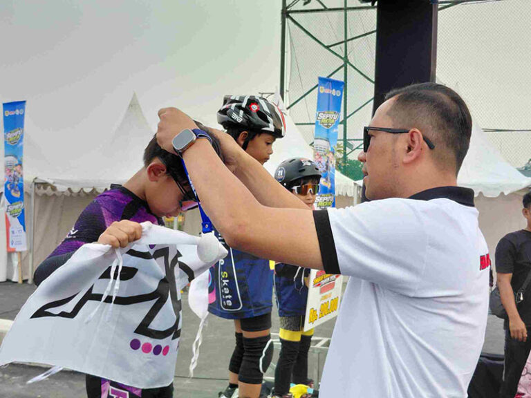 Cari Atlet Berbakat, Dispora Gelar Festival Sepatu Roda Tingkat Kabupaten