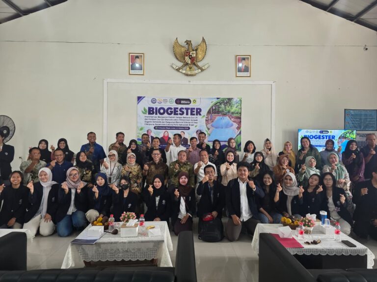 Ubah Sampah Jadi Energi, IPWIJA Hadirkan Biodigester di Desa Ciangsana