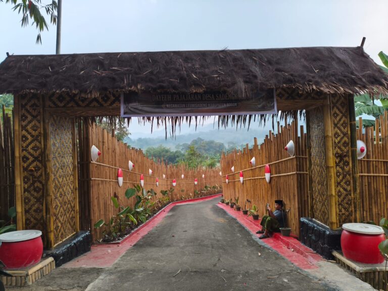 Akses Pertanian di Sadengkolot Berkonsep Dayeuh Pajajaran